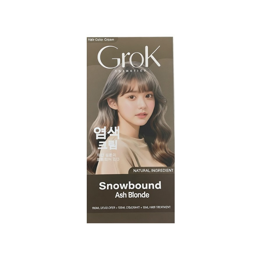 GroK Natural Snowbound Ash Blonde GK-11 крем-краска 215 мл.